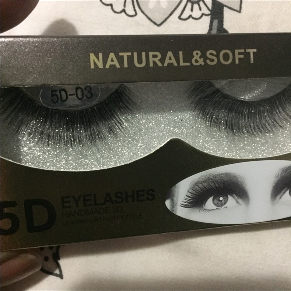 𝅺eyelashes Natural and Soft 5D